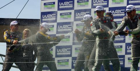 JWRC Podium - osa 1