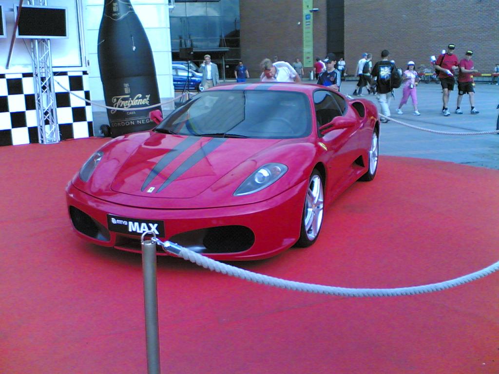 ferrari,paviljonki neste rally finland 2008.