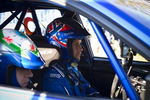 Petter Solberg keskittyy ek13 hirvimäen starttiin