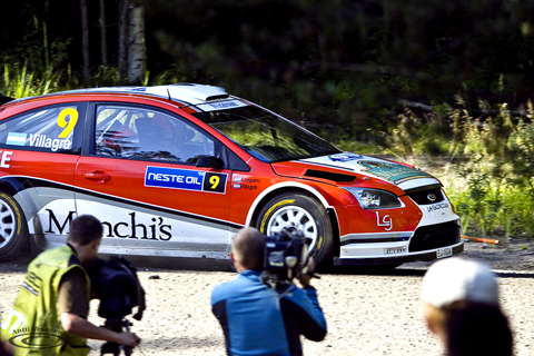 Federico Villagra & Jorge Perez Companc, Ford Focus RS WRC08 