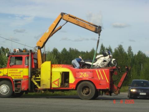 Poliisillekin voi joskus käydä näin!